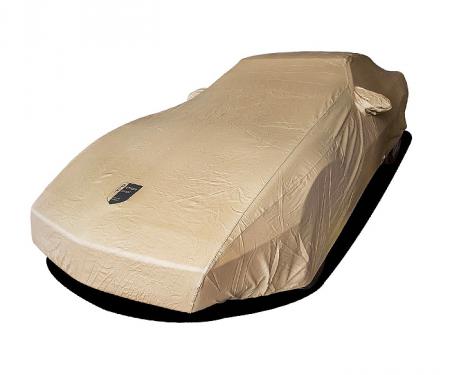 Corvette Car Cover, Premium Flannel, Tan, 1984-1990