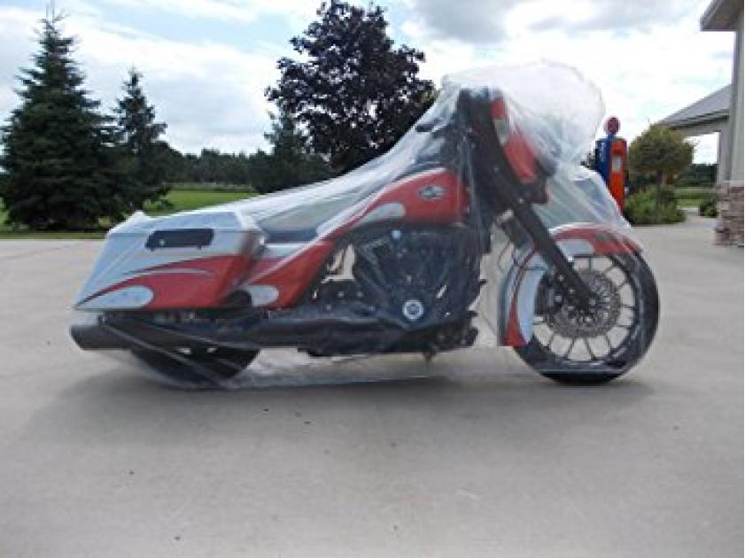 clear motorcycle cover