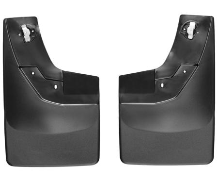 WeatherTech 120035 - Black MudFlap No-Drill DigitalFit