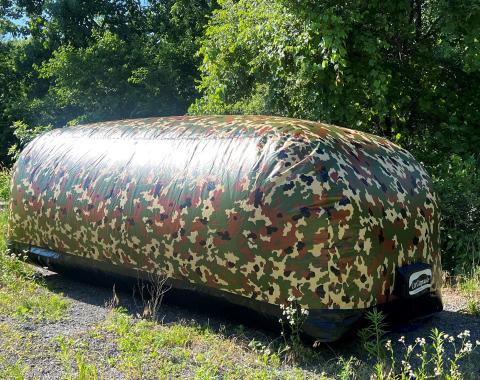 CarCapsule™ The Outdoor CarCapsule, Length 18' (216 x 78 x 68 Inches) CCO18FCAMO